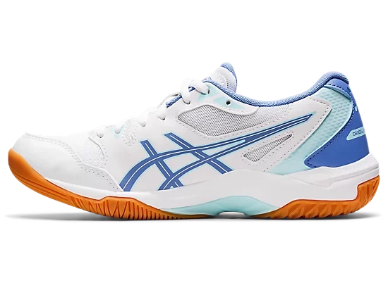 Asics Gel Rocket 10 Women Court White/ Periwinkle Blue - Image 2