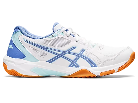 Asics Gel Rocket 10 Women Court White/ Periwinkle Blue