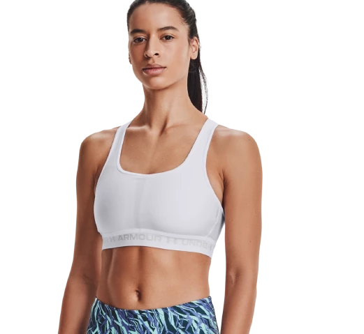 Under Armour Women's Mid Crossback Sports Bra - Image 2