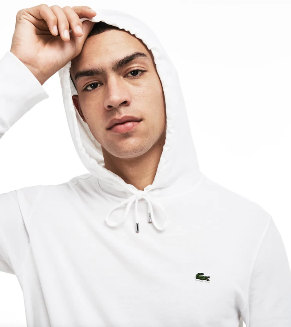 Lacoste Regular Fit Hooded Jersey T-shirt - Image 2