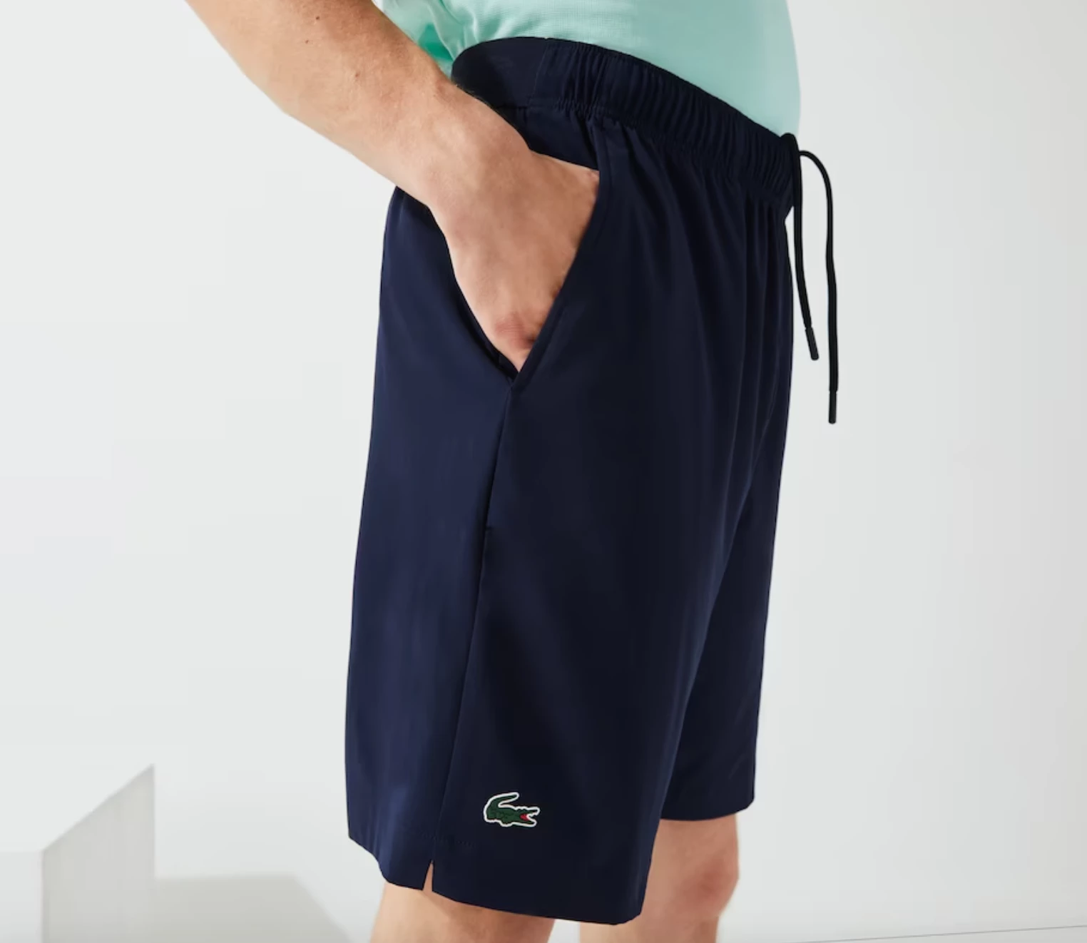 Lacoste SPORT Ultra-Light Tennis Shorts Dark Blue - Image 6