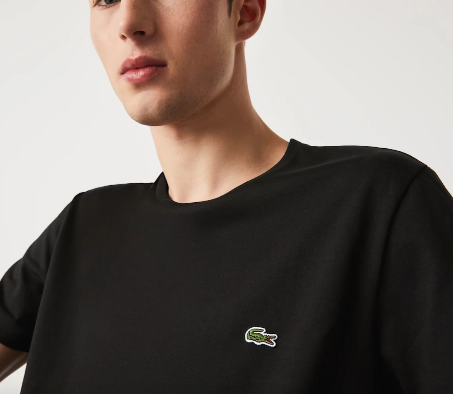 Lacoste Men's Crew Neck Cotton T-Shirt - Image 3