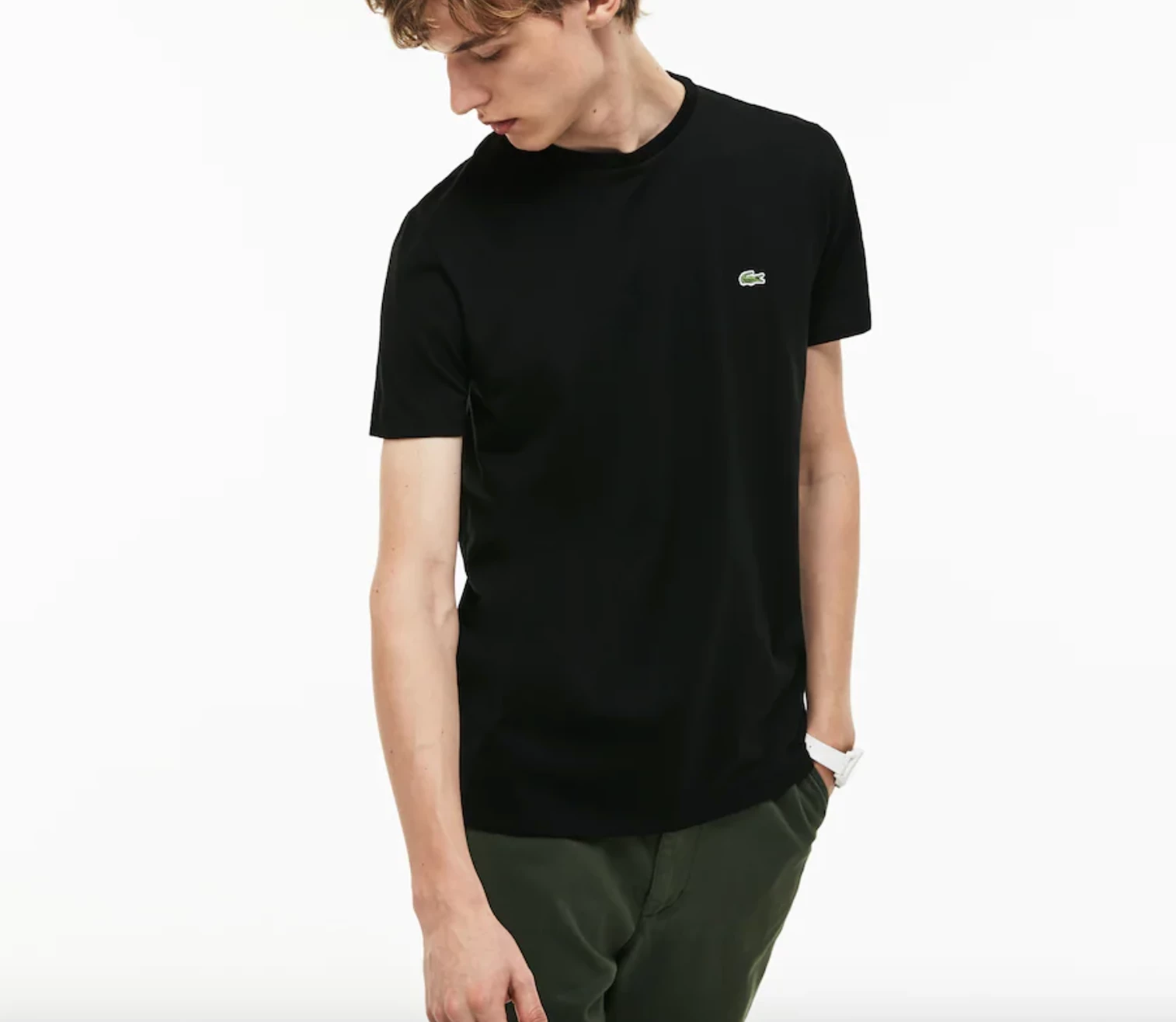 Lacoste Men's Crew Neck Cotton T-Shirt - Image 2