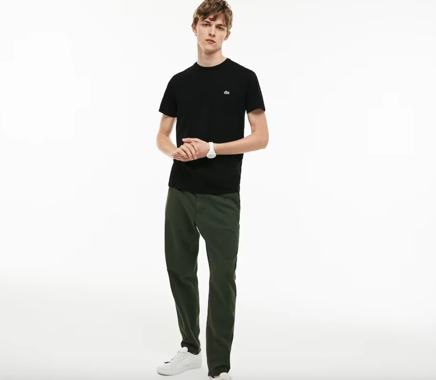 Lacoste Men's Crew Neck Cotton T-Shirt - Image 4