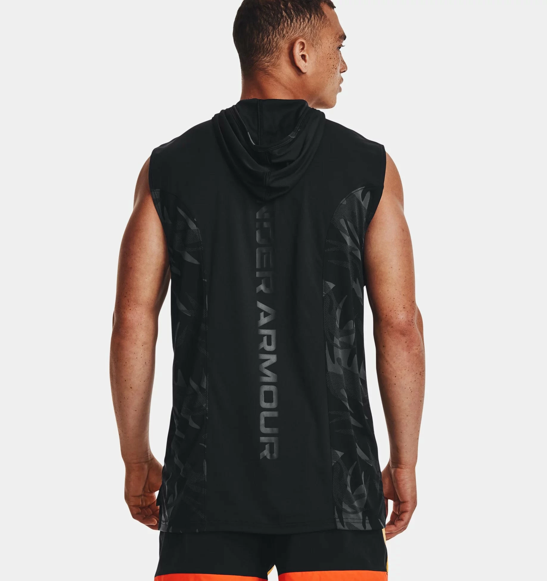 Under Armour Men's UA Baseline Tank Hoodie - Image 5