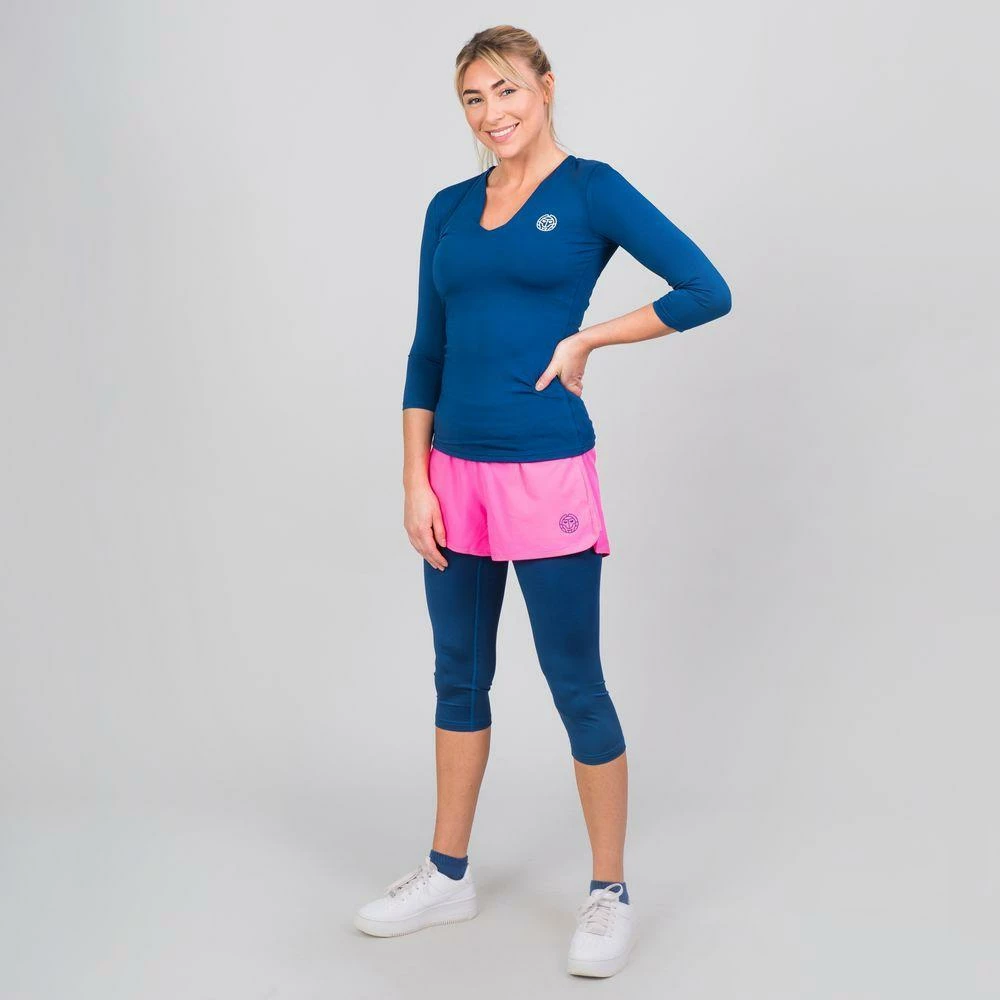 Bidi Badu Ariana Women 3/4 Sleeves - Navy-Pink - Image 10