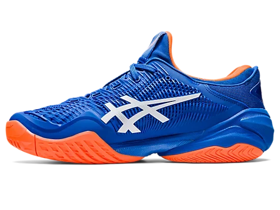 Asics Court FF 3 Novak Men Tuna Blue/White - Image 2