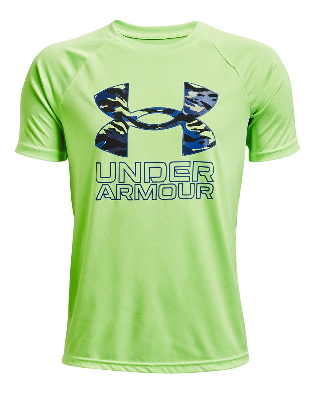 Under Armour Boy's Tech Hybrid Print Fill Short Sleeve