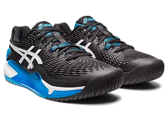 Asics Gel-Resolution 9 Men Black/White - Image 4