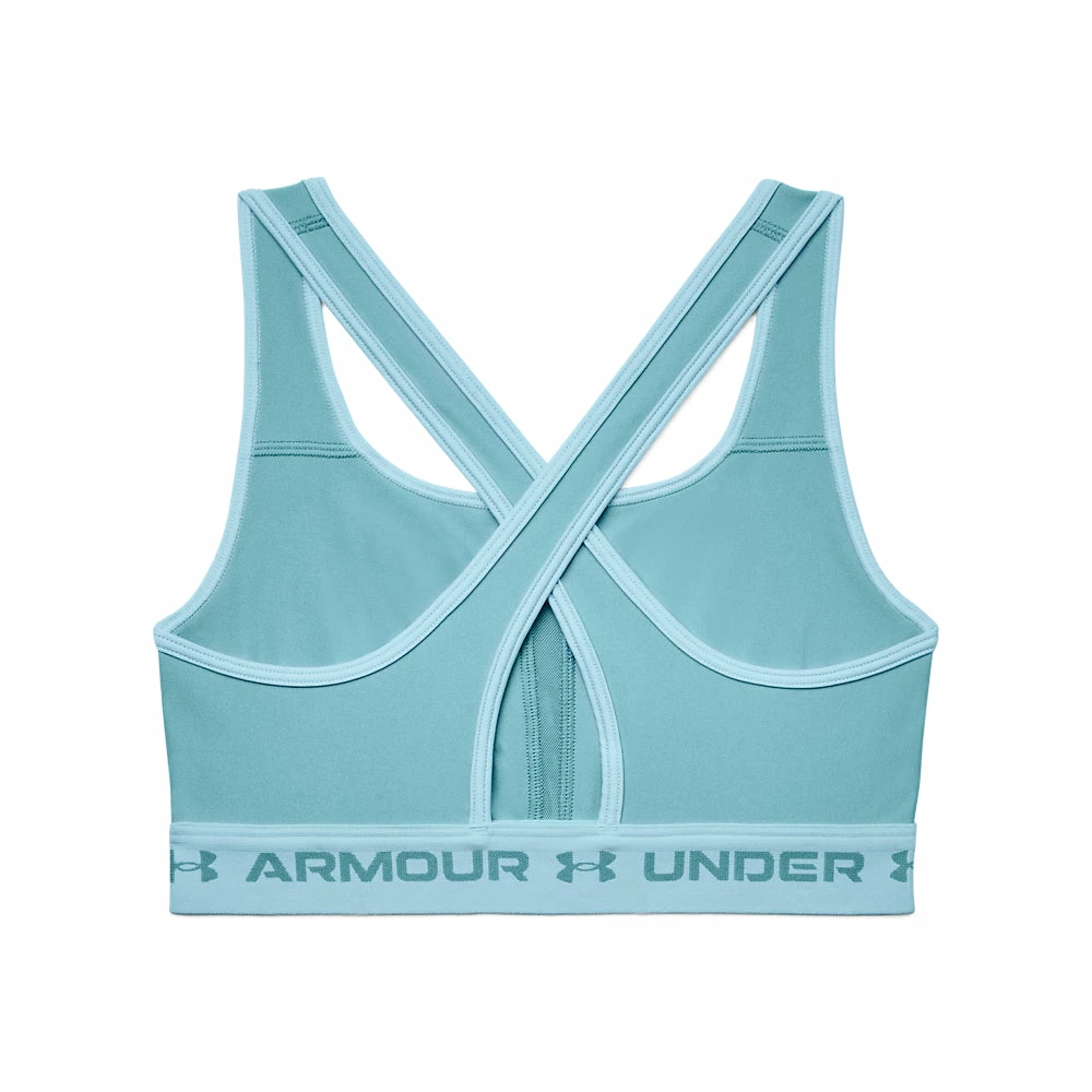 Under Armour Mid Crossback Sports Bra - Image 4